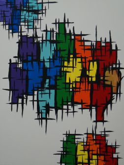 OEUVRE SIGNEE MARTINE ZÜRCHER